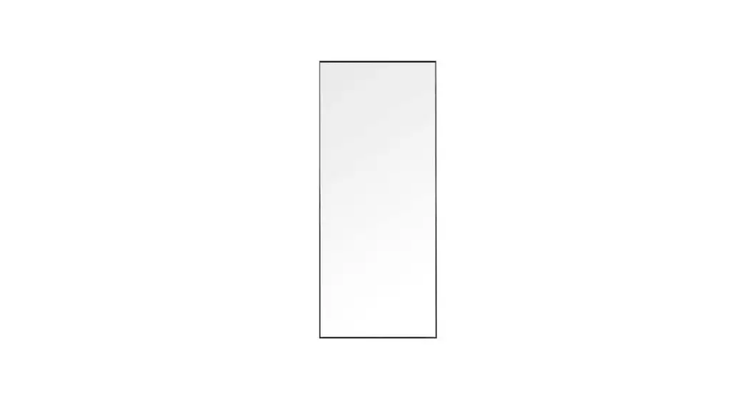 Jimsmaison Jmflhbm03mb Large Rectangular Framed Wall Mounted Full Length Bathroom Vanity Mirror Instruction Manual