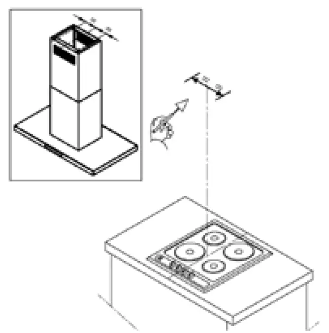 LAPETEK-JONA-SLIM-V 90-Island-Kitchen-Hood-14