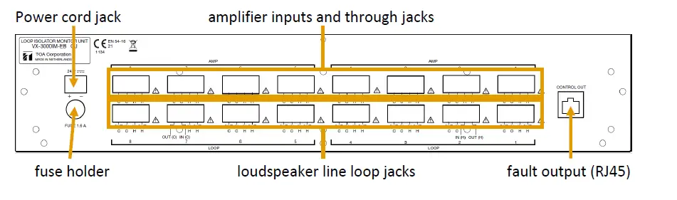 TOA-VX-3000IM-EB-Loop-Isolator-Monitor-Manager-3