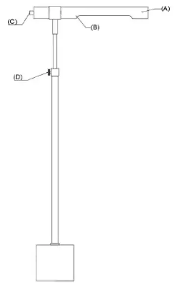 Ethan Allen 09 2009 Magnus Floor Lamp