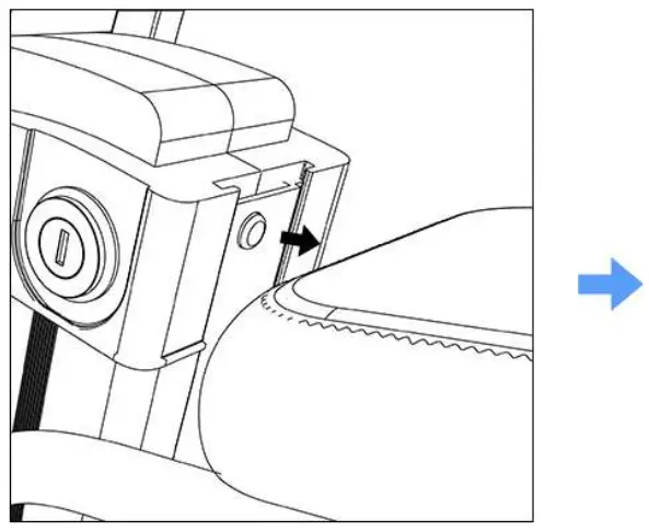 SOHAMO A2 Foldable Electric Bike - Battery 9