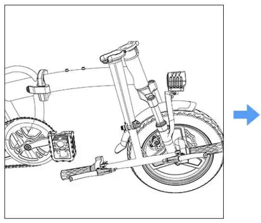 SOHAMO A2 Foldable Electric Bike - Bike up 3