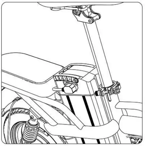 SOHAMO A2 Foldable Electric Bike - Body 10