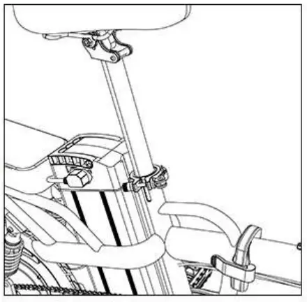 SOHAMO A2 Foldable Electric Bike - Seat height 3