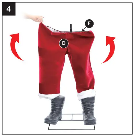 HOLIDAY LIVING 4124156 75 In Musical Mrs Claus Electrical Outlet Christmas Decor - fig 5