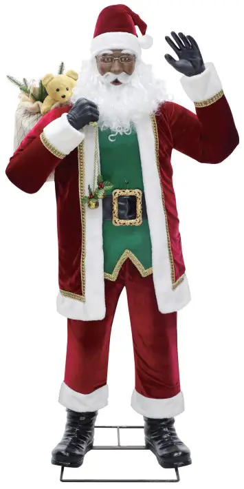 HOLIDAY LIVING 4124156 75 In Musical Mrs Claus Electrical Outlet Christmas Decor