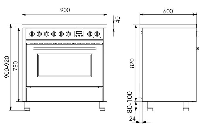 Steel-ENFASI-90-E9F-90cm-Upright-Cooker-FIG-1