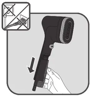 Tefal DT20XX Pure POP Hand Steamer - AFTER USE 5