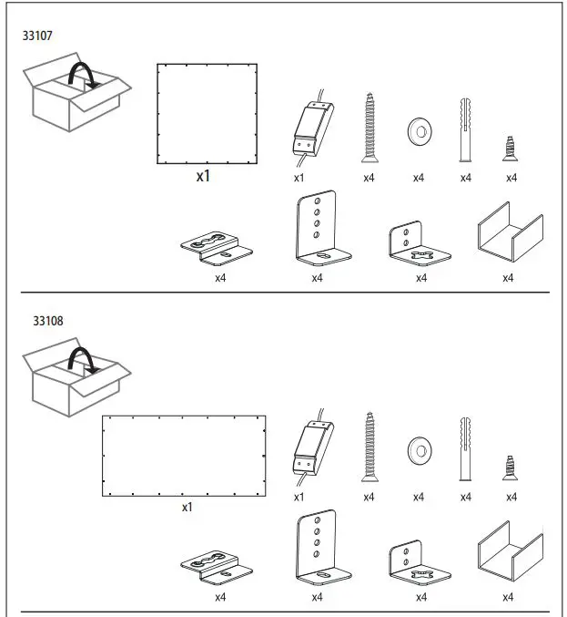 EGLO-33107,-33108-Salobrena-RGBW-LED-Panel-FIG 1