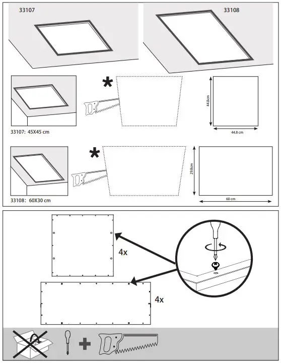 EGLO-33107,-33108-Salobrena-RGBW-LED-Panel-FIG 6