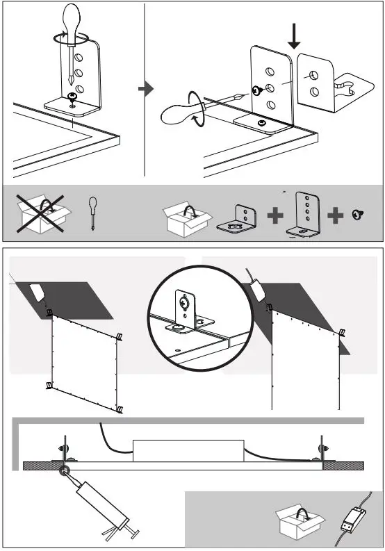 EGLO-33107,-33108-Salobrena-RGBW-LED-Panel-FIG 7