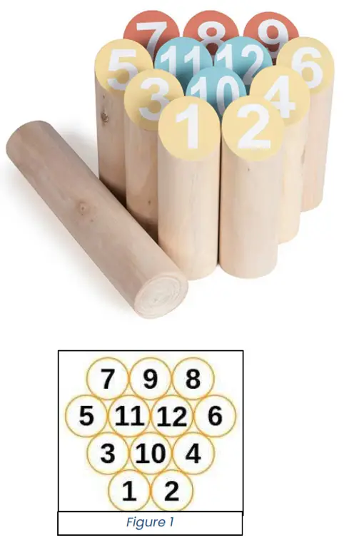 Livoo JEU006 Nordic Skittle Set