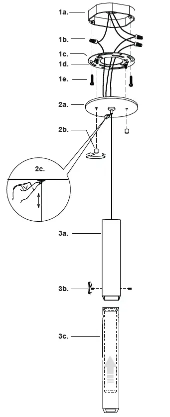 Kuzco Lighting PD53305 Ceiling LED Pendant-fig-1