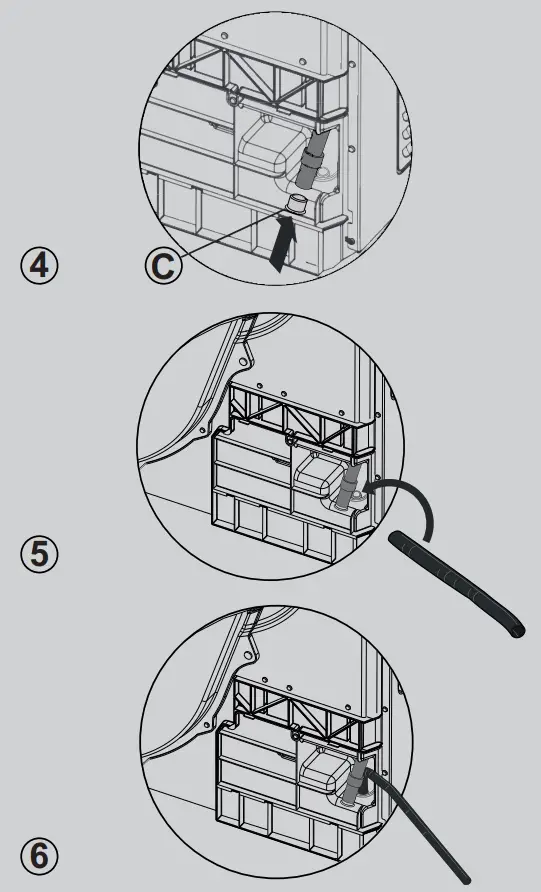HOOVER 31102370 H-DRY 300 HLE C10TCEB-80 Tumble Dryer - Fig 4