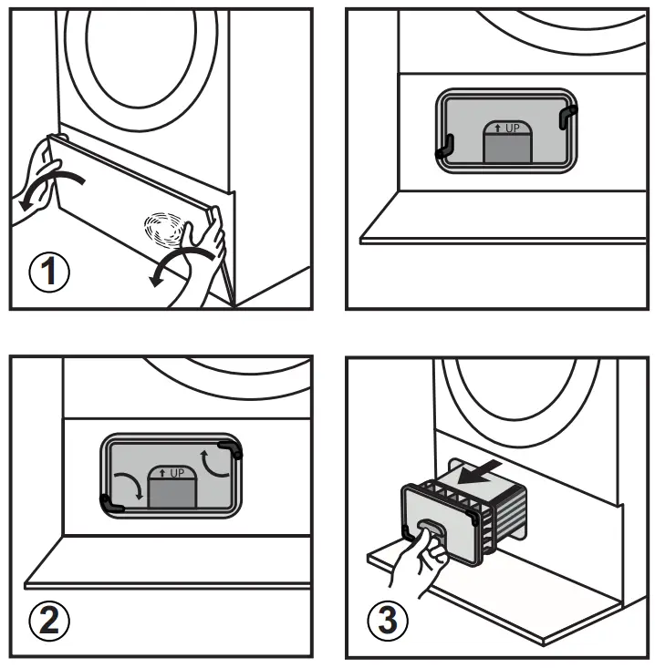 HOOVER 31102370 H-DRY 300 HLE C10TCEB-80 Tumble Dryer - Fig 8