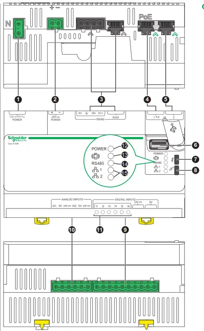 Schneider Electric EBX510 ComX 510 Energy Server - Description 1