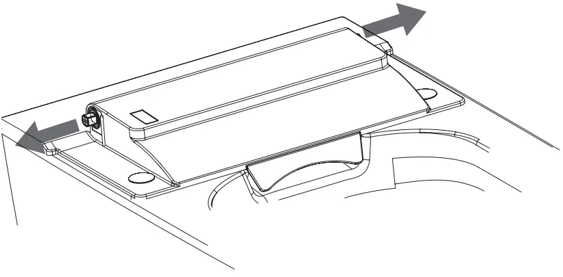 Jungborn DIO 59 Bidet - Replacing the bidet seat hinge