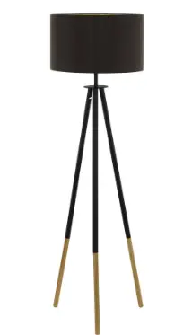 QAZQA-105924-Shiny-FL-Black-Tripod-Product-image