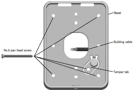 GALLAGHER T30 Multi Tech Keypad Reader-fig4