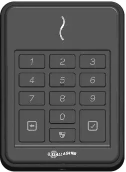 GALLAGHER T30 Multi Tech Keypad Reader-product