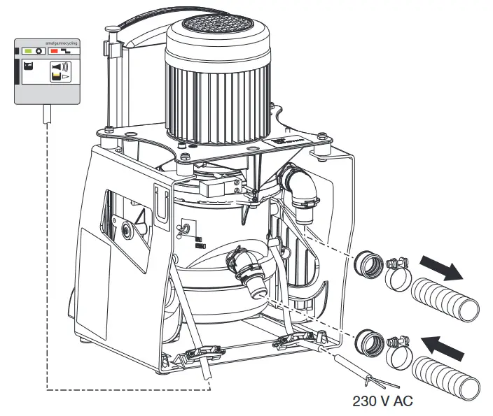 DURR VSA 900 S Suction System with Amalgam Separator - Assembly 1