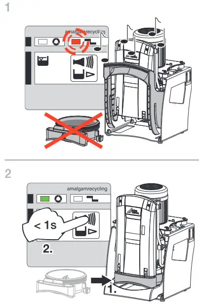 DURR VSA 900 S Suction System with Amalgam Separator - Assembly 6
