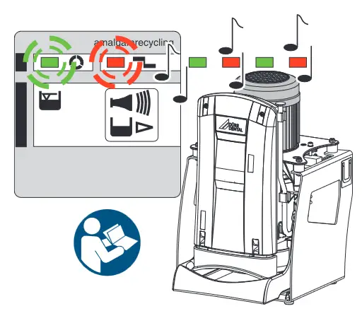 DURR VSA 900 S Suction System with Amalgam Separator - Assembly 7