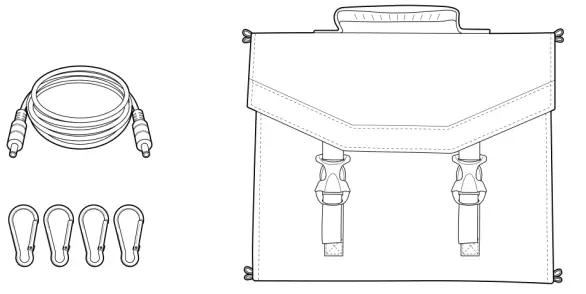 PORTABLE OUTLET PO SPC60 18V 60W Solar Panel Charger - System Includes
