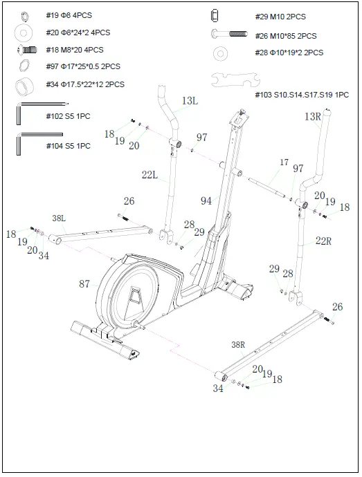 SUNNY-HEALTH-FITNESS-SF-E3912_SMART-Smart-Pre-Programmed-Elliptical-Trainer-fig-6