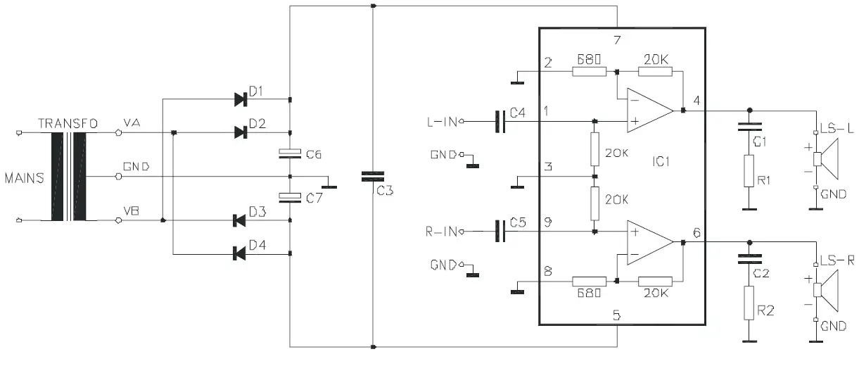 velleman-K4003-2X30W-Stereo-Amplifier-fig- (17)