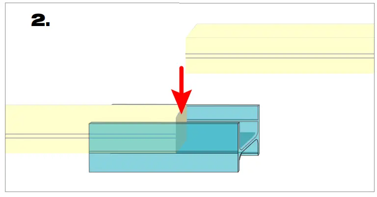 Low Profile Pvc Mount Clip