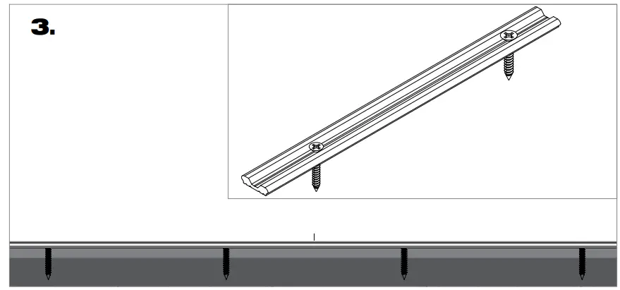 Low Profile Pvc Mount Channel