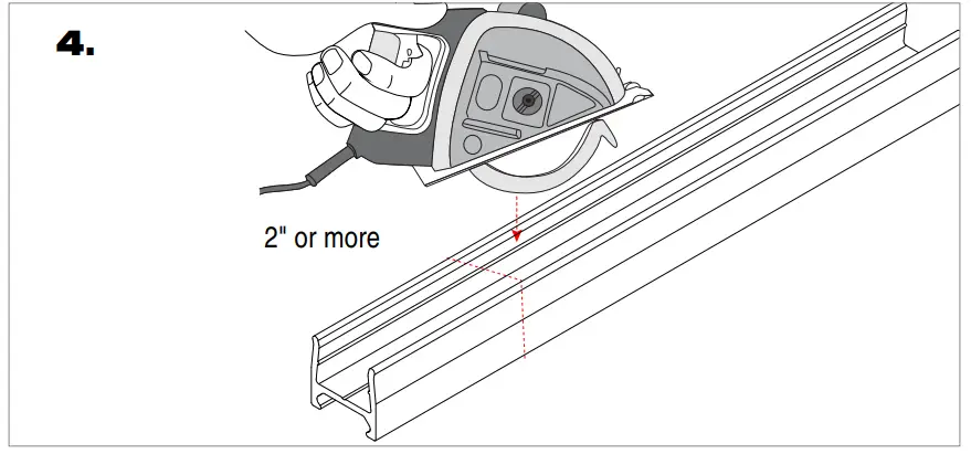 Low Profile Pvc Mount Channel