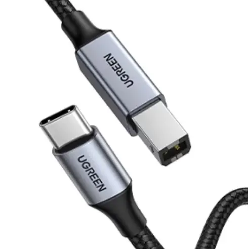 Ugreen 80807 Usb C To Uss B 2.0 Printer Cable Us370 User Manual