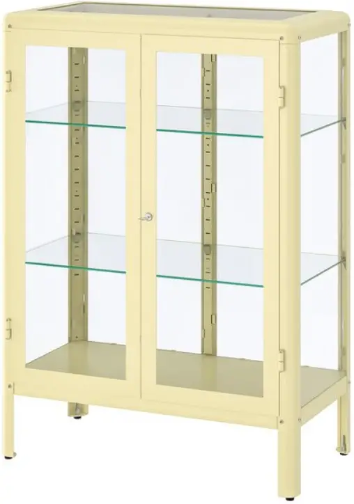 IKEA 804.601.25 FABRIKÖR Glass Door Cabinet