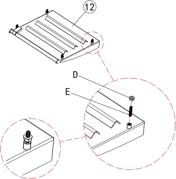 Royal Gourmet GD402 - Assembly 12