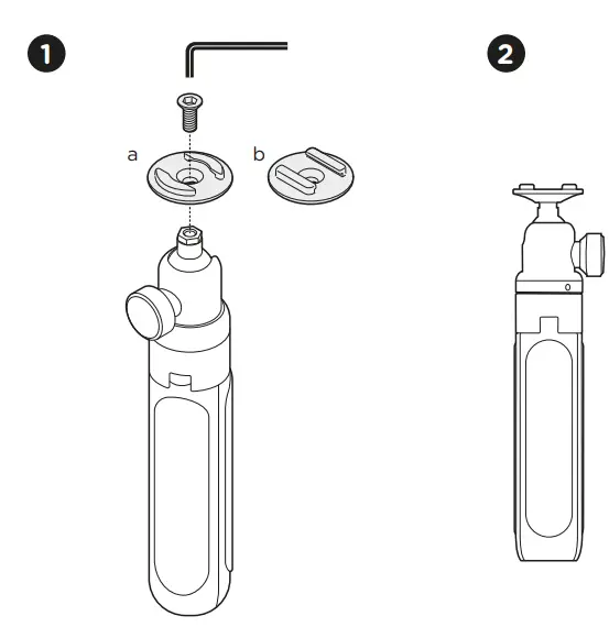SP CONNECT Tripod Pole - fig1