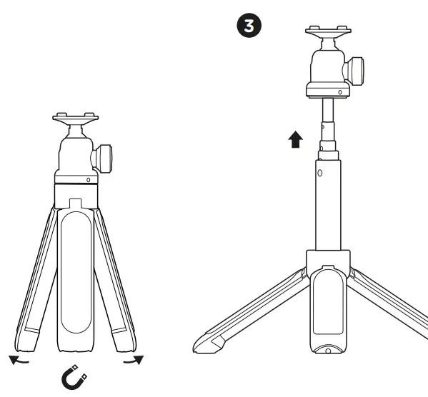 SP CONNECT Tripod Pole - fig2