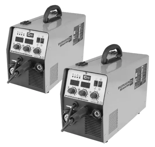 SIP Industrial Autoplus Eco180 and 200 MIG/ARC Inverter Welder