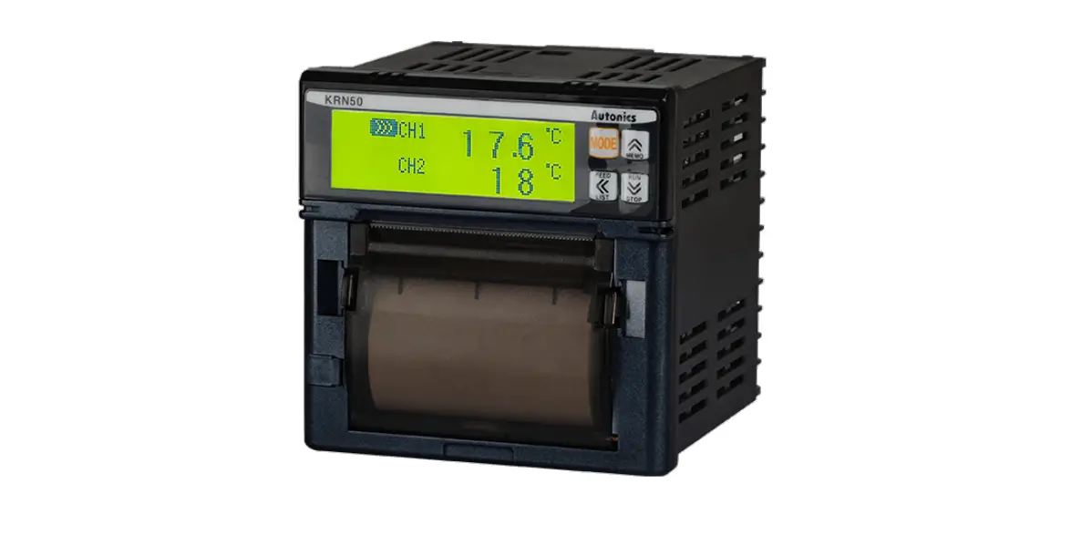 Autonics Krn50 Series 50 Mm Hybrid Recorder Instruction Manual