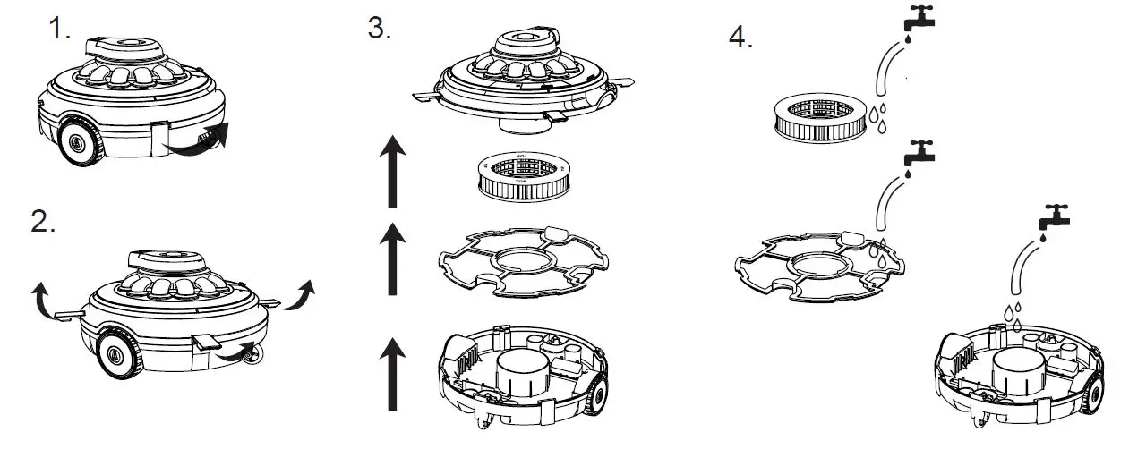 Gre RBR75 Wet Runner Electric Pool Robot Instruction Manual-FIG-5