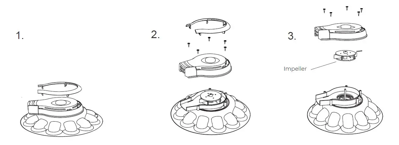 Gre RBR75 Wet Runner Electric Pool Robot Instruction Manual-FIG-6
