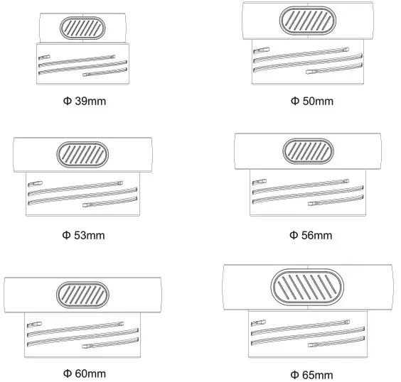Easy Home EMW001 Portable Bottle Warmer - Adapted bottles