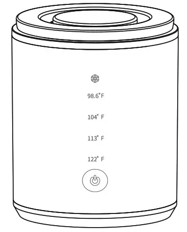 Easy Home EMW001 Portable Bottle Warmer - Cover