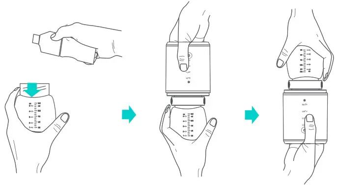 Easy Home EMW001 Portable Bottle Warmer - How to use 3