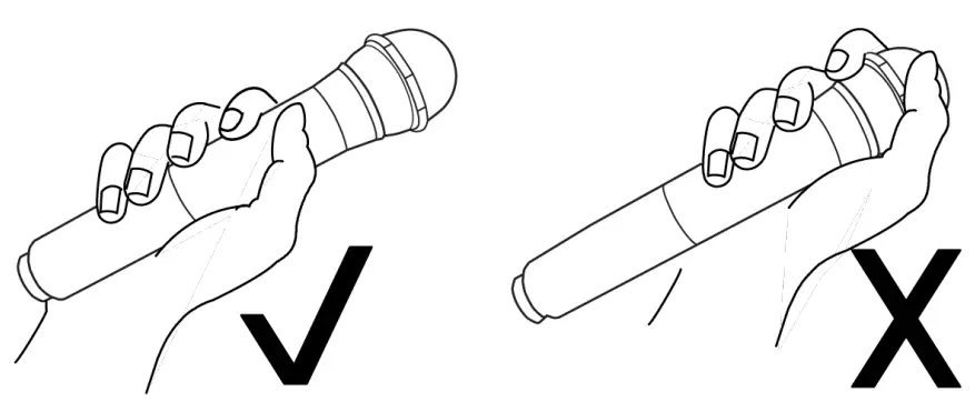 Correct Microphone Placement