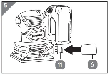 Using a vacuum adapter