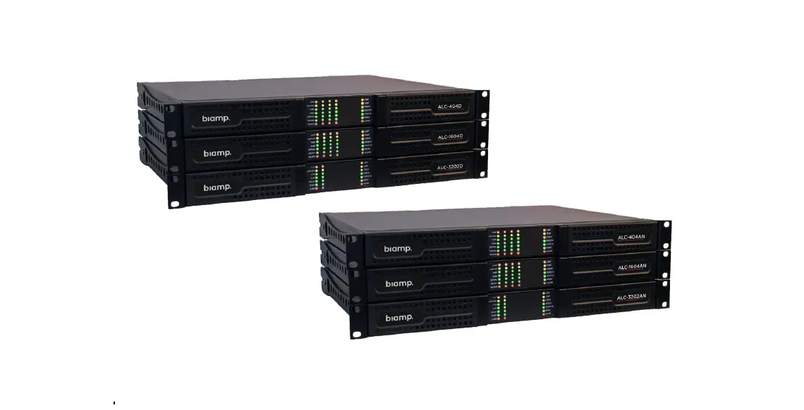 Biamp Alc-404d Amplified Loudspeaker Controllers User Guide