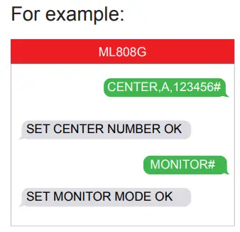MiCODUS ML808G GPS Tracker - Explanation 1