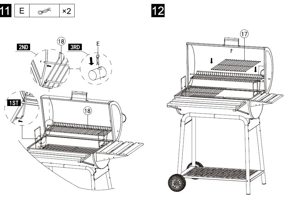 Royal-Gourmet-CC1830V-Barrel-Charcoal-Grill-FIG-13